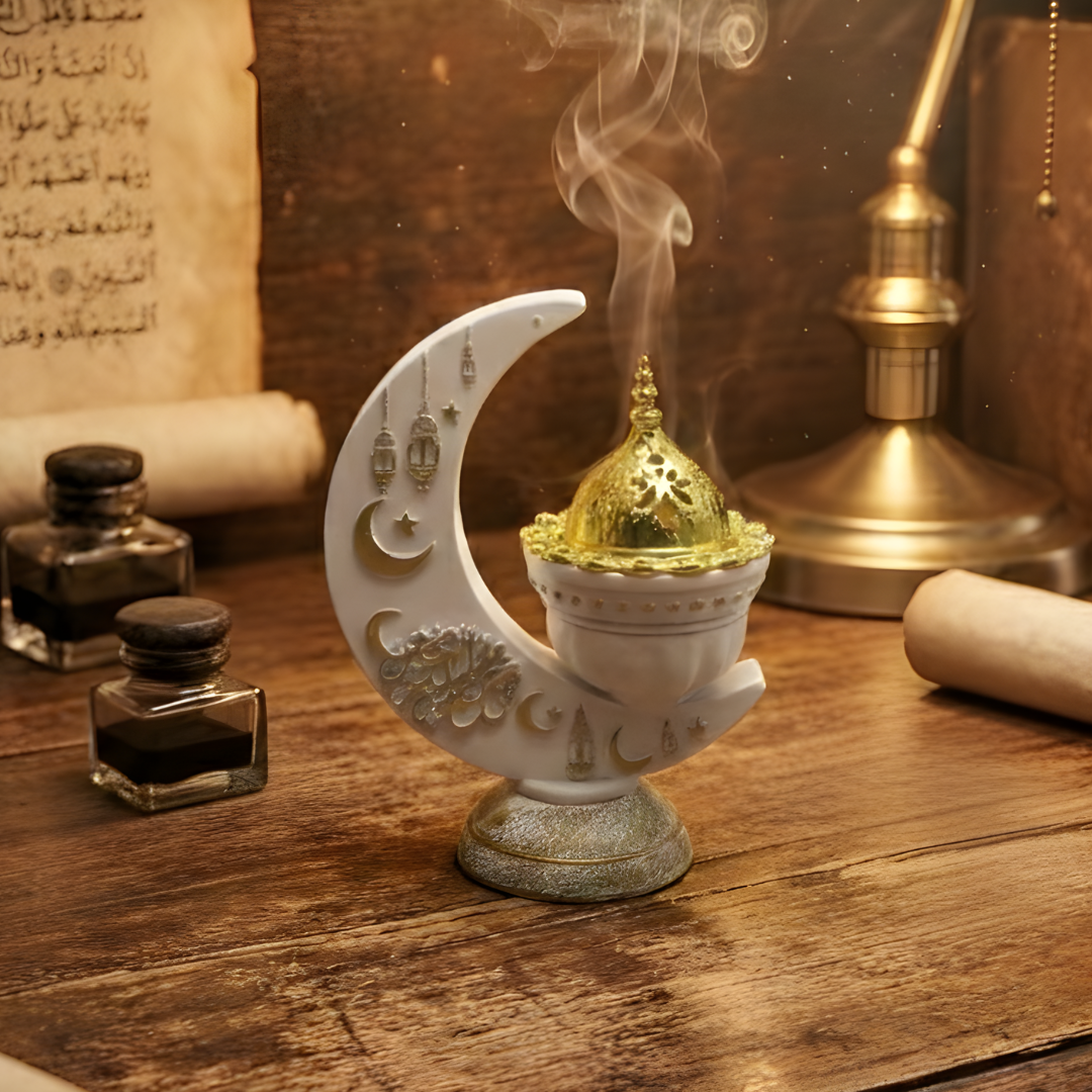 Royal Crescent Bakhoor Burner Combo