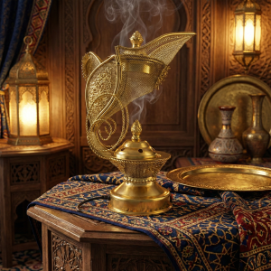 Sultan's Golden Burner (Electric) double burner (electric + manual)