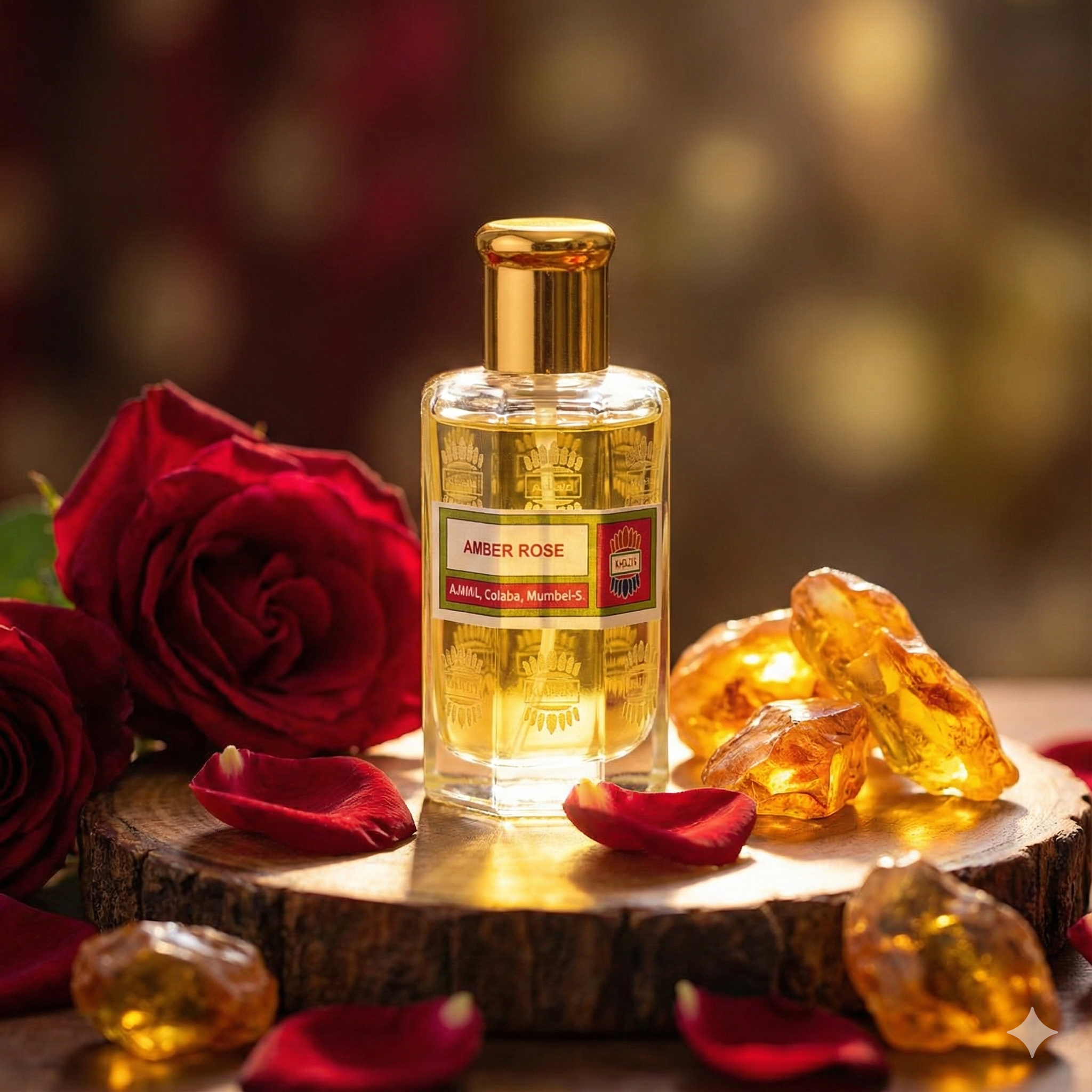 amber rose kholzi's treasure loose attar oil