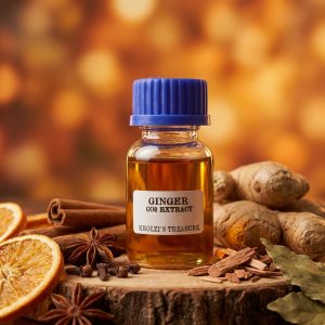 ginger co2 extract perfume oil get from Kholzi's treasure