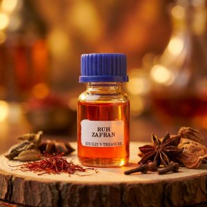 ruh zafran perfume oil get from Kholzi's treasure