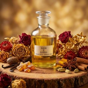 noor e jahra perfume oil get from Kholzi's treasure